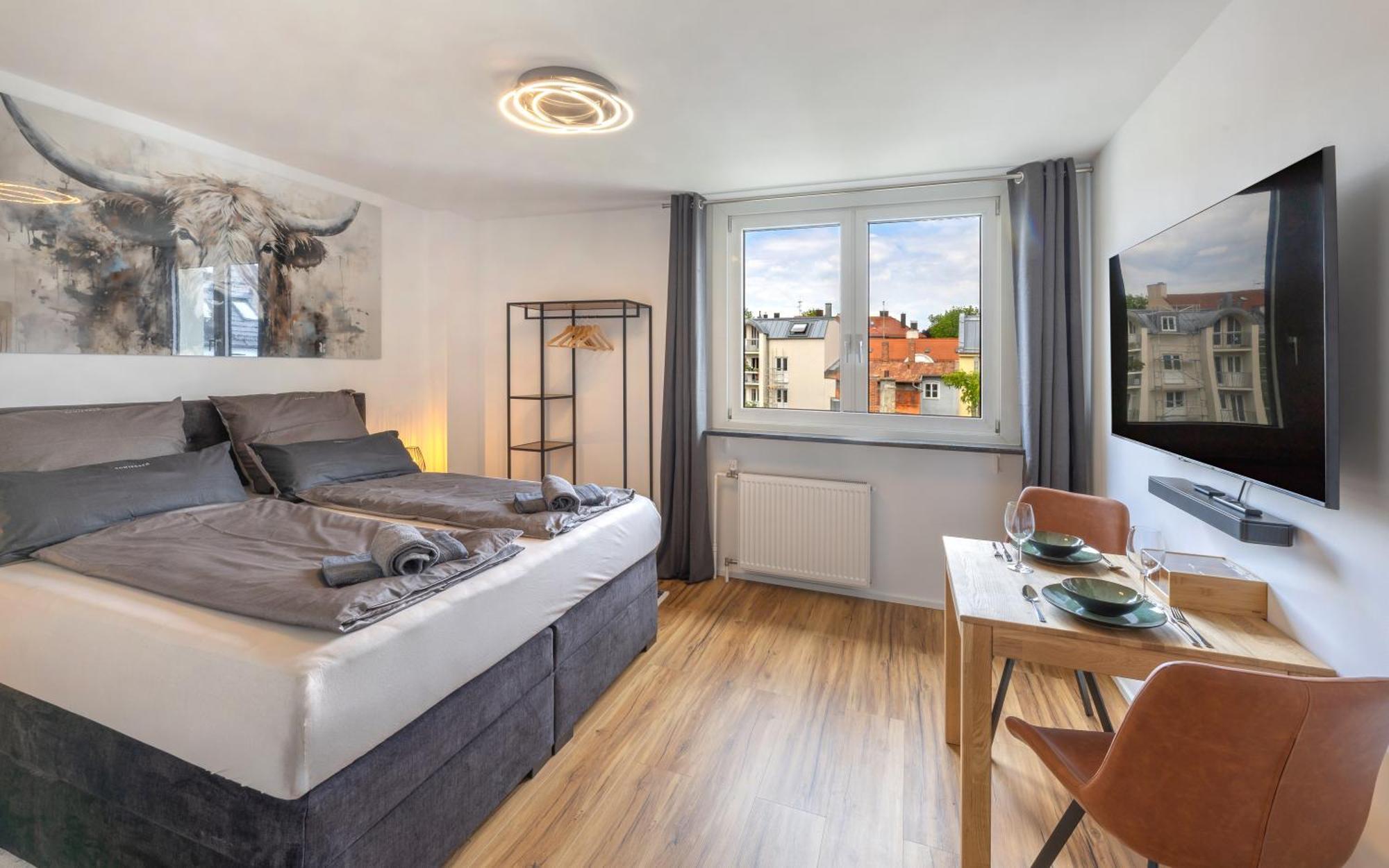 Sweethome - Super Zentral Und Modern, Kueche, Wifi Apartamento Múnich